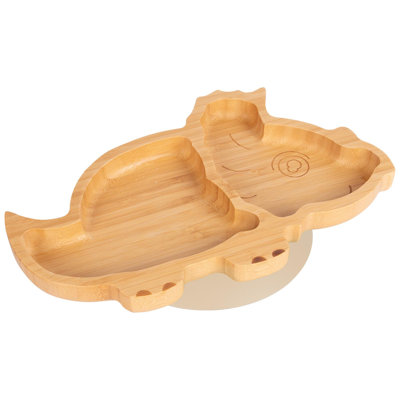Tiny Dining - Dinosaur Bamboo Suction Plate