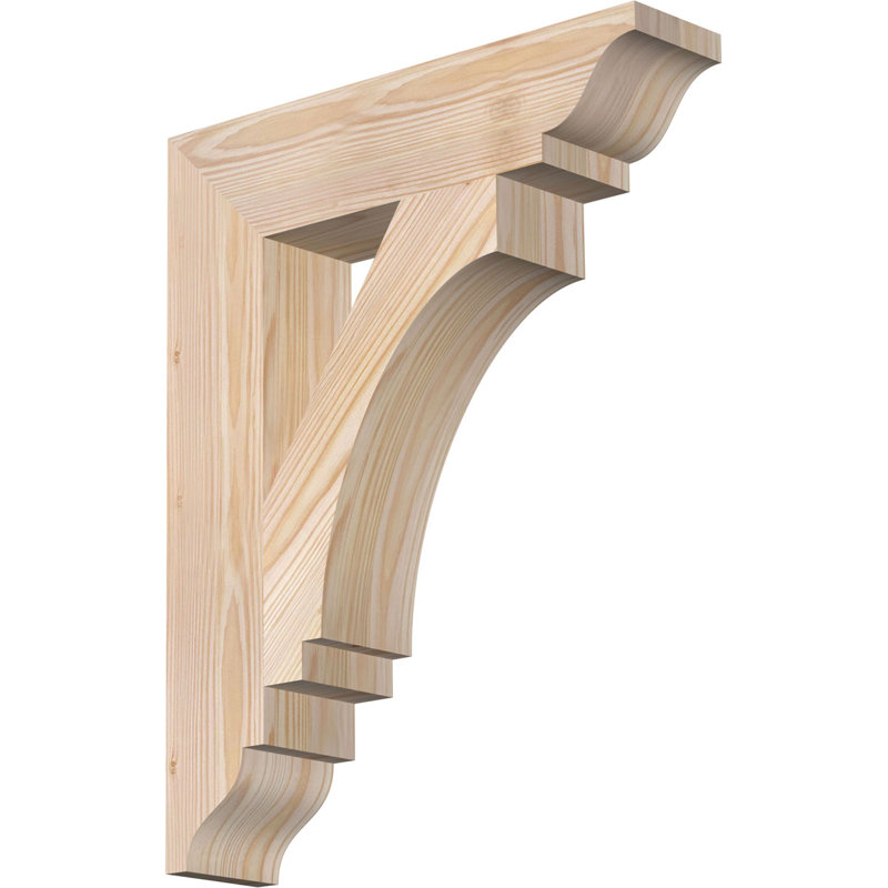 Support impérial traditionnel, H 20 po x l 3,5 po x P 16 po, Douglas (lisse)