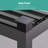 Outdoor Aluminum Pergola with Adjustable Louvered Roof and Solar LED Lights-104701537-104701540