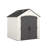 7 ft. W x 7 ft. D Resin Vertical Storage Shed