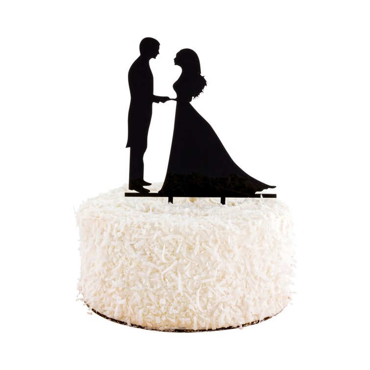 Interracial Wedding Cake Toppers