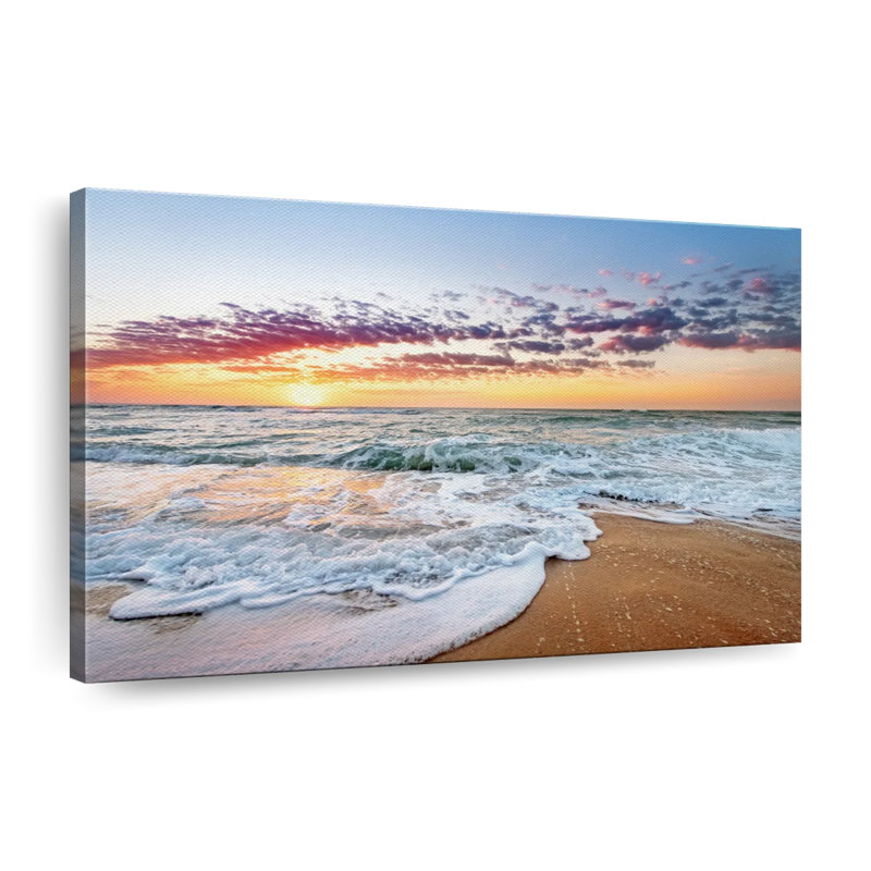 Impression sur toile Cancun Beach, H 8 po x l 12 po x P 1 po