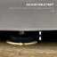 Table d'appoint ronde avec 4 pieds réglables-2092923056