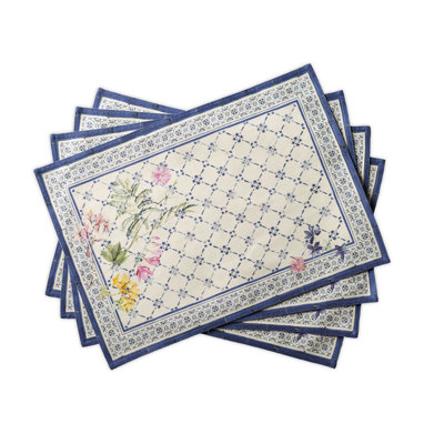 Faience Cotton Rectangle Placemat