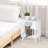 Bamboo Bedside Table Cat Litter Box