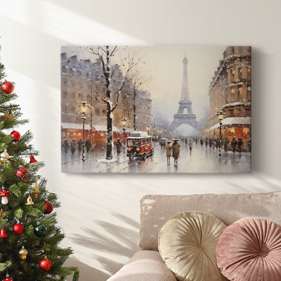 Christmas Holiday Arts - Toile tendue avec châssis