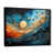 Black Floater Framed Canvas