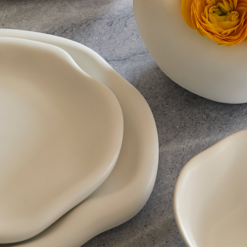 Amorphous Stoneware Dinner Plate