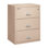 Fireproof 37.5 " Wide 3 Steel Lateral Filing Cabinet