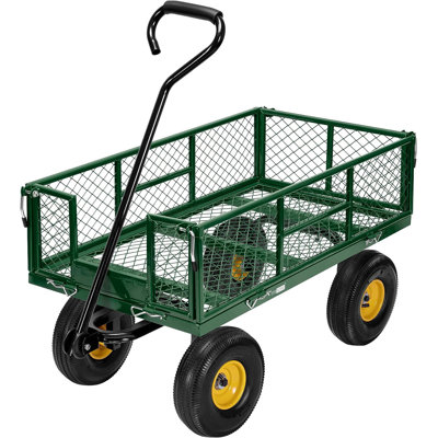 Chariot de chariot en acier à mailles avec côtés amovibles
