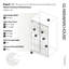 Porte de douche coulissante French Monture 44 po - 48 po x 78 po Esprit-70097793