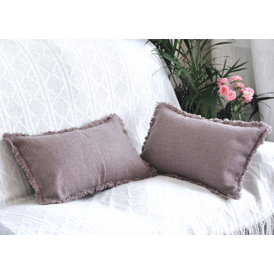  Polyester Lumbar Rectangular Pillow Cover