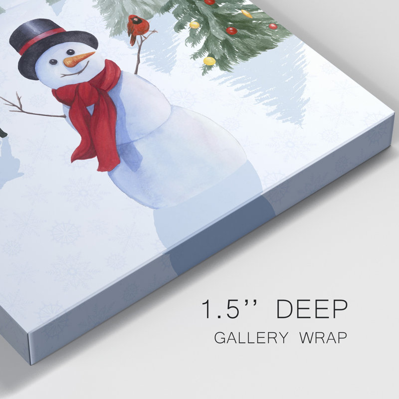 Bonhommes de neige du Père Noël I, H 24 po x l 24 po x P 1,5 po