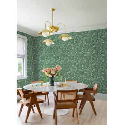 Papier peint floral Idalia