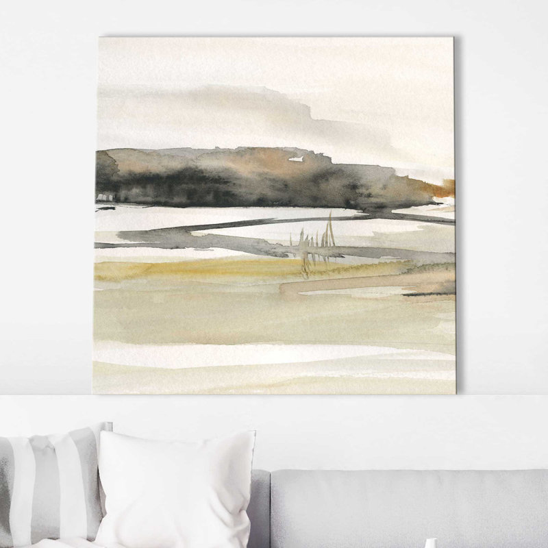 Turnwood Clearing par Susan Jill - Peinture, L 18 po x H 18 po, Toile tendue