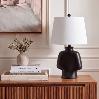 Lampe de table en résine Kei