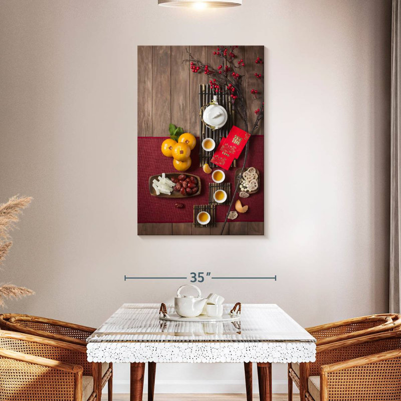Yarlin Chinese New Year Spread, 45" H x 30" W