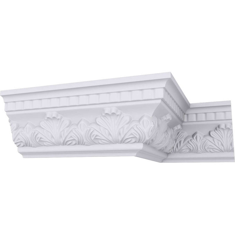 Moulure couronnée H 4 1/2 po x P 3 1/4 po x F 5 1/2 po x L 94 1/2 po