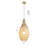 Transitional 1 Light Gold Iron Basket Pendant-1882522714-1882522718