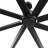 96 Inch Aluminum Alloy Industrial DC Motor Ceiling Fan With Reversible Blades, 6-Speed Remote Control-440633845-440633850