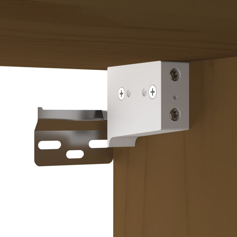 Maybell Unfinished with Fireplace Included, 35cm H x 60cm W x 30cm D, Brown