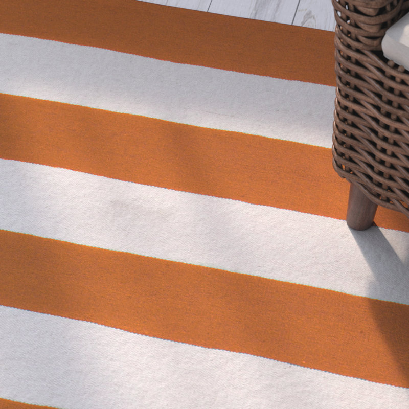 Striped Indoor Rug, 8' x 11'