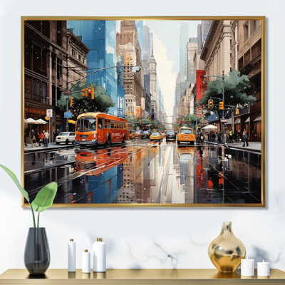 «Skyscrapers Urban Heights VII», reproduction sur toile