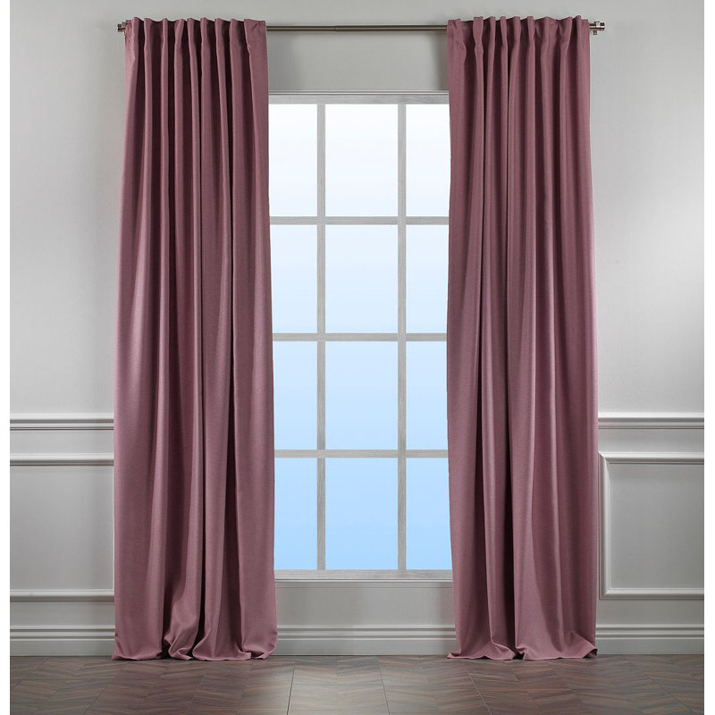 Panneau décoratif décoratif extra large et très long fait sur mesure, Rose, L 52 po x L 192 po