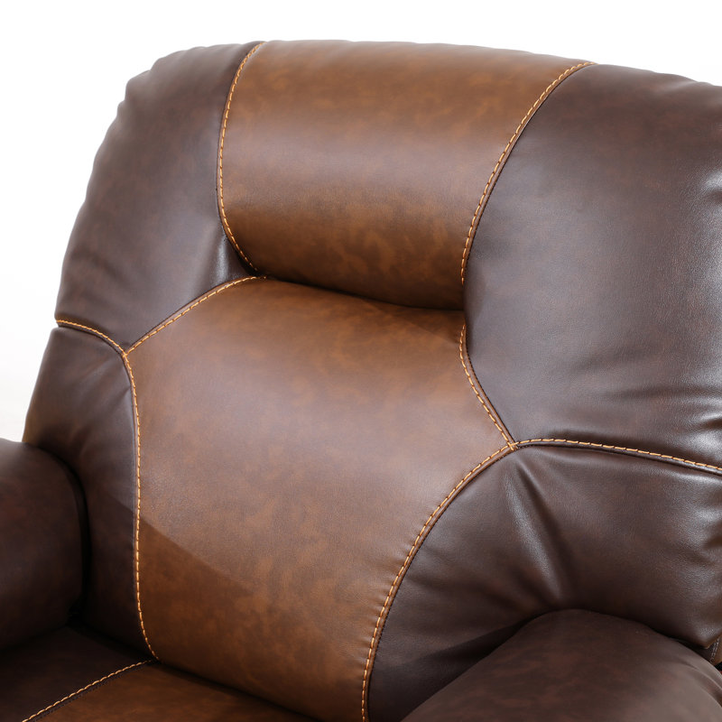 Ensemble de salon inclinable en similicuir Lonsdale
