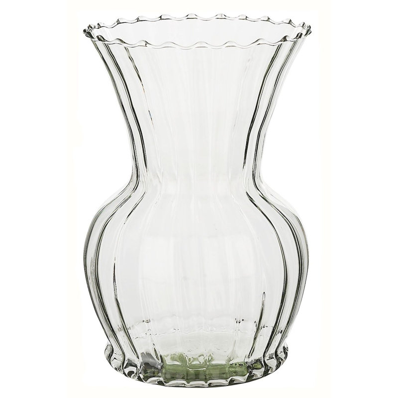 Vase transparent Rio Optic, H 10,2 po x l 7 po x P 7 po