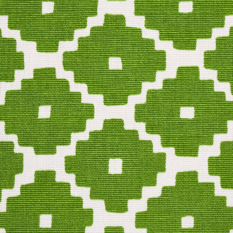 Tissu ziggourat, Vert