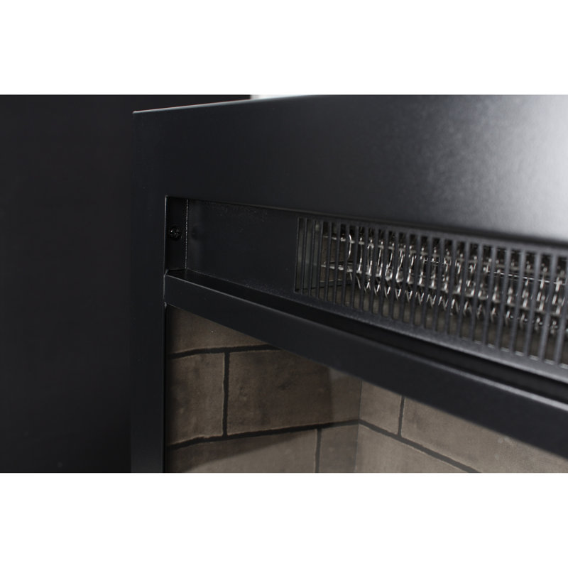 Foyer électrique de 28 po: créez un coin confortable avec des flammes et une flamme réglable