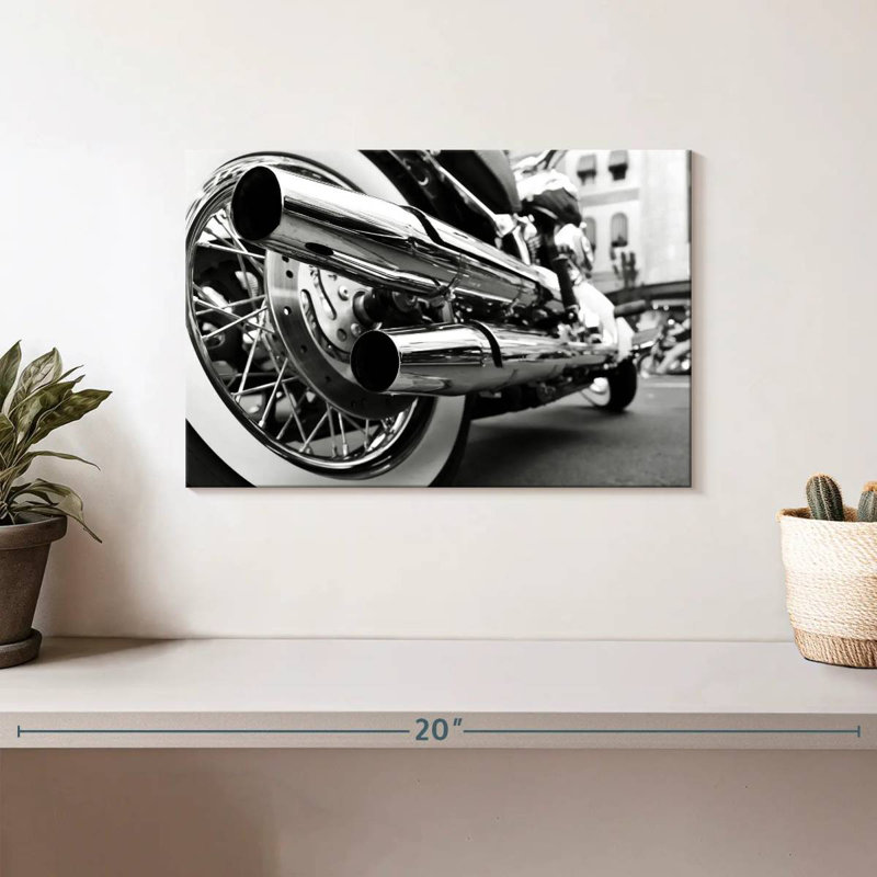 Tuyaux d'échappement de moto Mehar, H 8 po x l 12 po