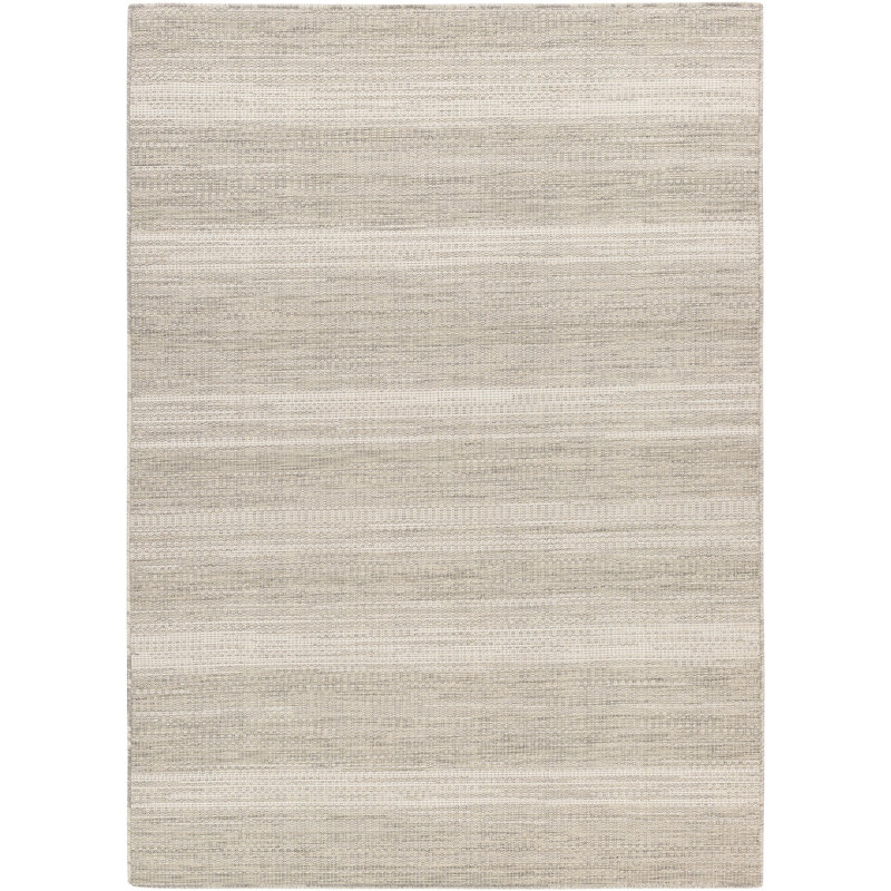 Marcellene Striped Indoor / Outdoor Rug, Round 7'7"