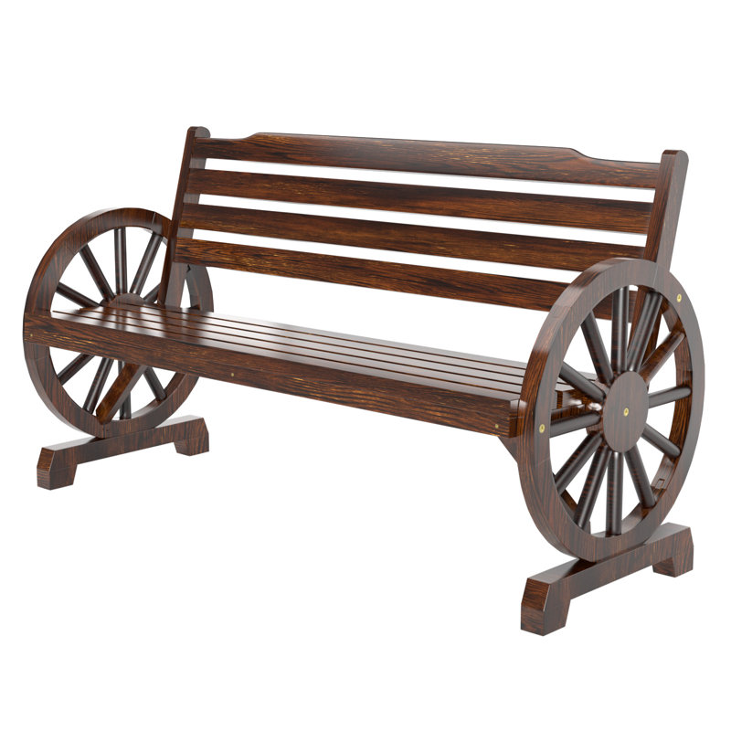 Banc d'extérieur en bois Dabu