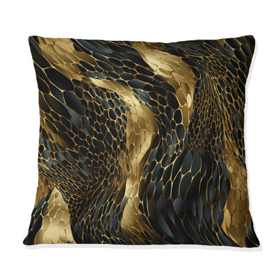 Abstract Throw Pillow