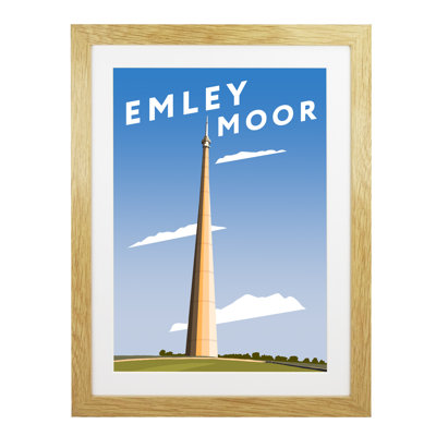 Emley Moor 3 by Richard O'Neil - Print