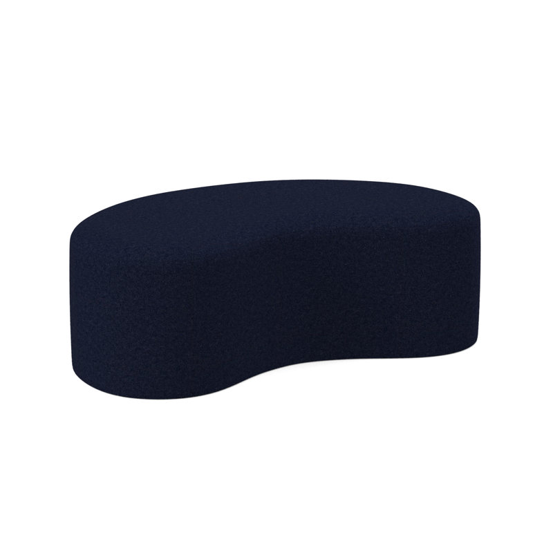 Repose-pieds de cocktail 51 po Balance, Mélange de polyester uniforme Margaret