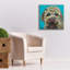 «Kaleidoscope Dog 4» par Carolee Vitaletti, art mural sur toile-1554761432