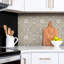 Baskett 50x100 cm Pvc Singular Tile in Beige