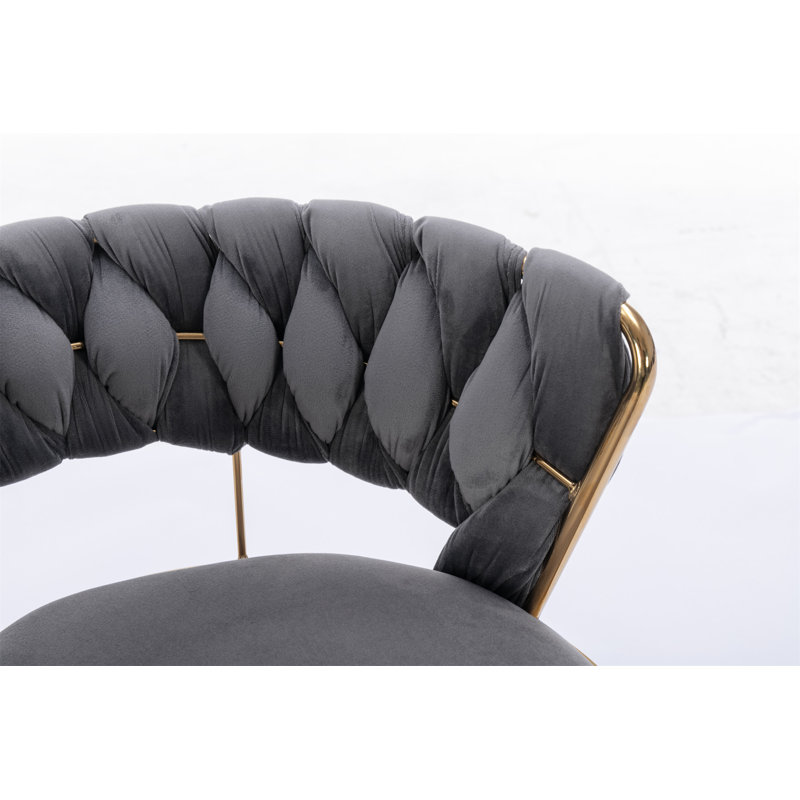 Ensemble de 2 tabourets de bar, Gris
