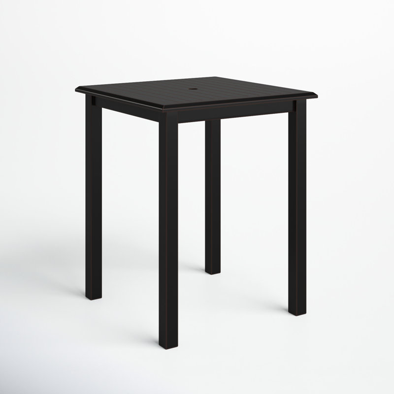 Currier 36'' Aluminum Outdoor Bar Table