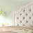 Linen Upholstered Bed with Adjustable Headboard and Button Tufting-373449983-373449954