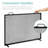 Cassiano 38x27in Single Panel Fireplace Screen Handcrafted Steel Mesh Spark Guard w/ Handles-495290102