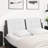 vidaXL Headboard Cushion White and black-963410899-963410900