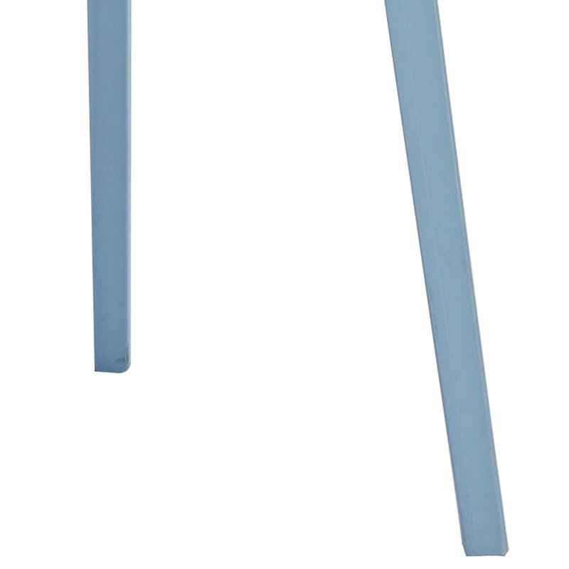 Bryany 17.5'' H Stacking Side Chair, Blue