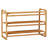 Honey Can Do 3-Tier Bamboo Shoe Rack
