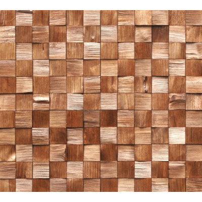 Ossineke 38cm W x 38cm H Wall Paneling - 2 pack