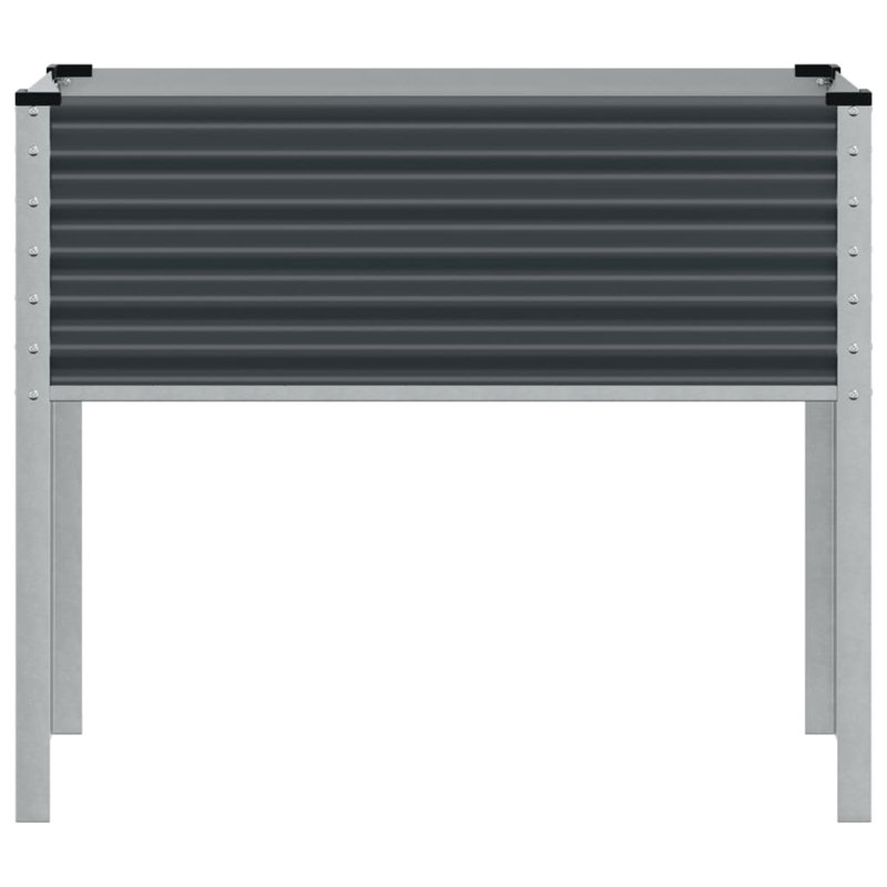 Ankoma Planter Box, Anthracite, 90cm H x 100cm W x 45cm D