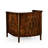 Knightsbridge Leather Barrel Chair-881042248